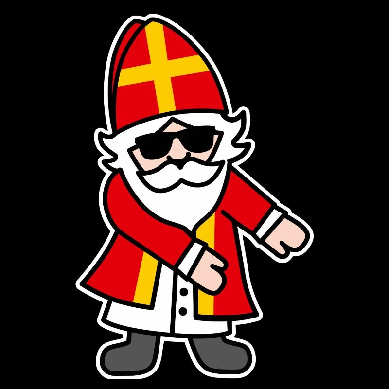 Sinterklaas Saint Nicolais Floss Dance Flossing