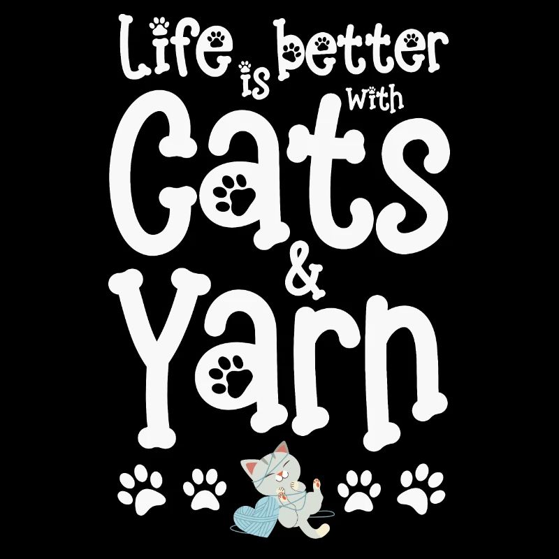 Knitting knitting yarn
