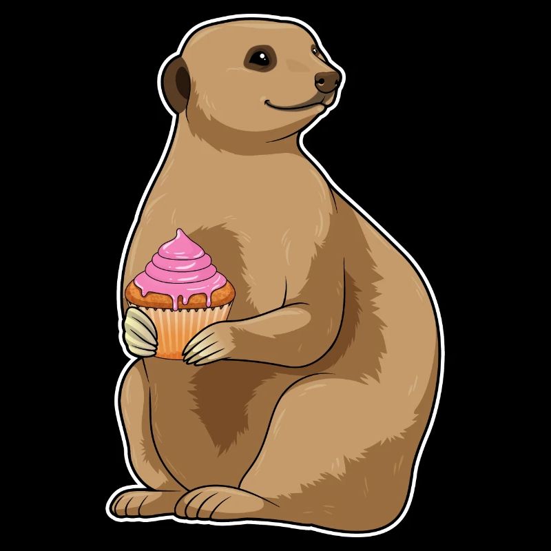 Erdmännchen Muffin