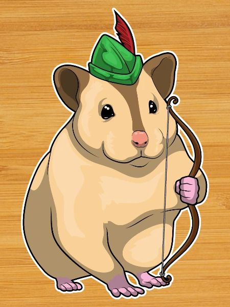 Hamster Bogenschütze Bogen