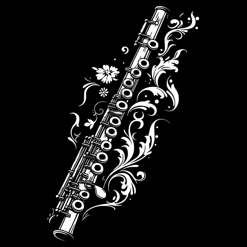 Flute Drawing