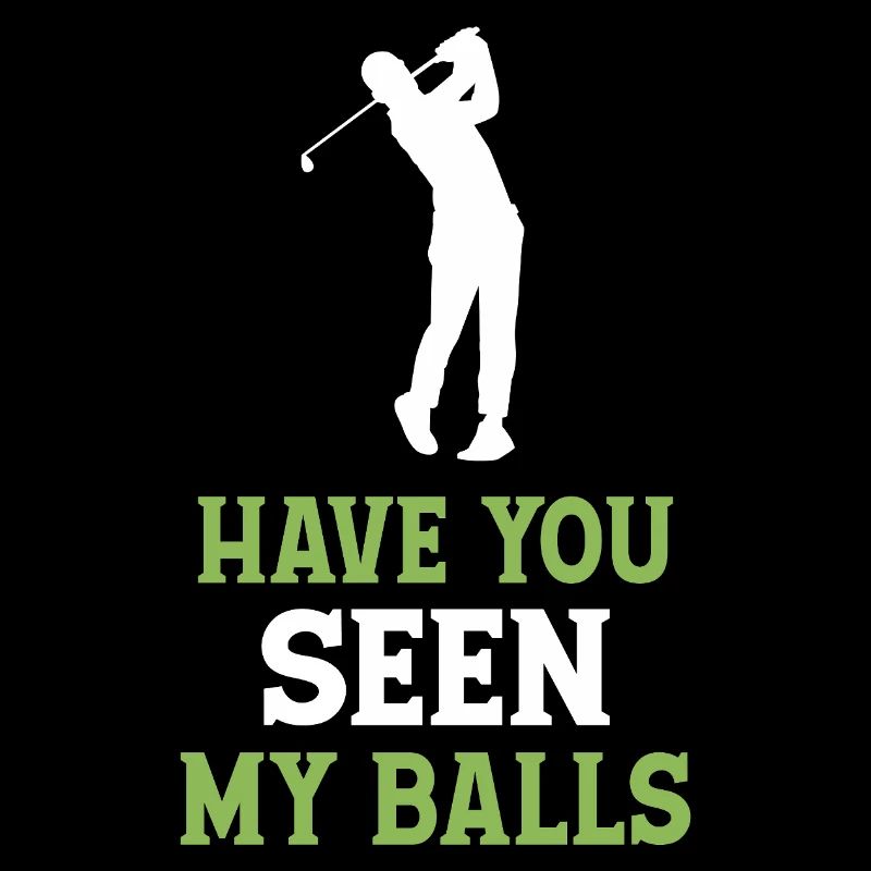 Golf - Avez-vous vu mes balles