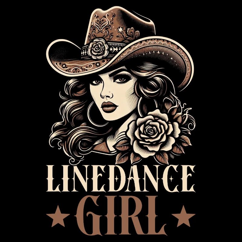 Line Dancing Cowboy Line Dancer Line Dance