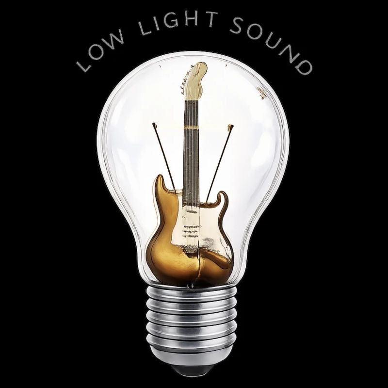 Guitar in light bulb