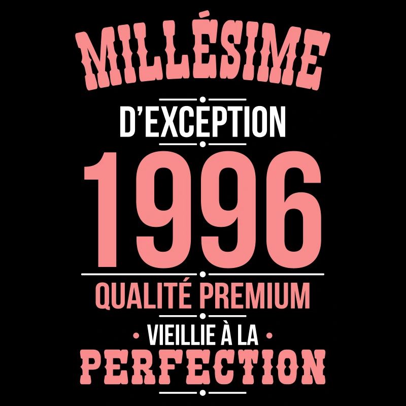 1996 – Millésime d’exception – Qualité premium
