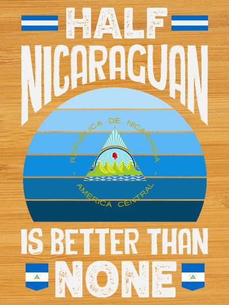 Nicaragua Flag Pride & Home