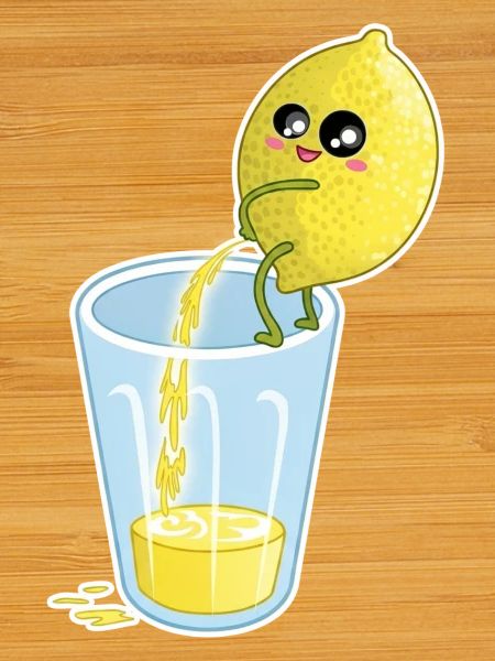Lemon Makes Juice – Funny Cartoon