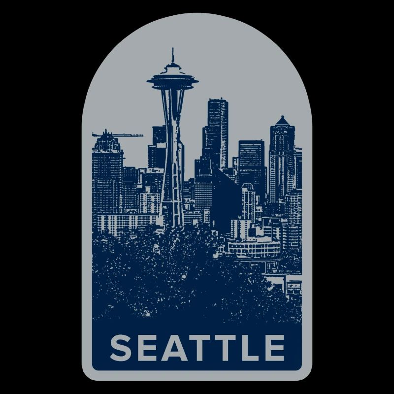 Insigne de la Skyline de Seattle