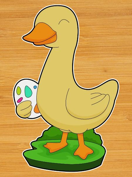 Duck Easter Easter Egg