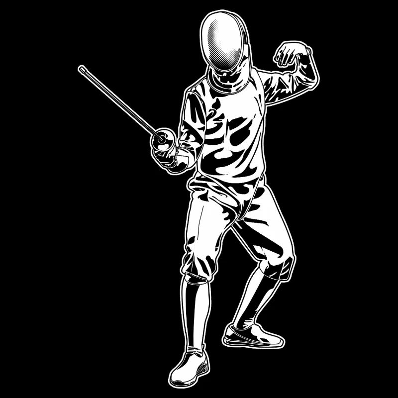 Fencer Drawing