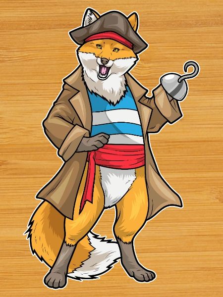 Fox Pirate Hook Hand