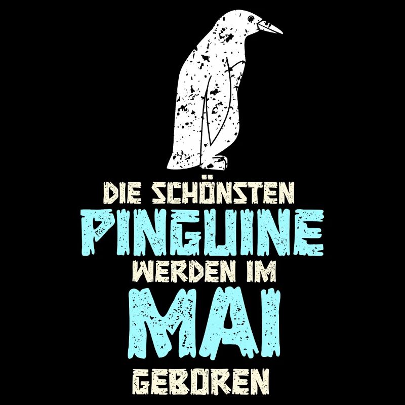 May Birthday Penguin Saying Funny