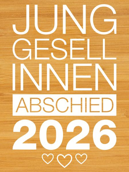 Junggesellenabschied 2026 Jga