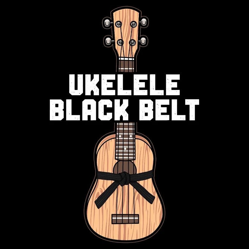Ukulélé hawaïen Ukulélé Ukulélé Noir