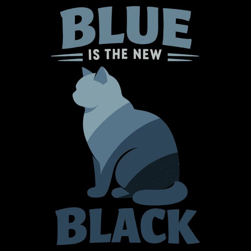 BKH Blue: Minimalist "Blue is the new Black"