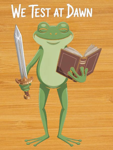 Frog Knight at Dawn
