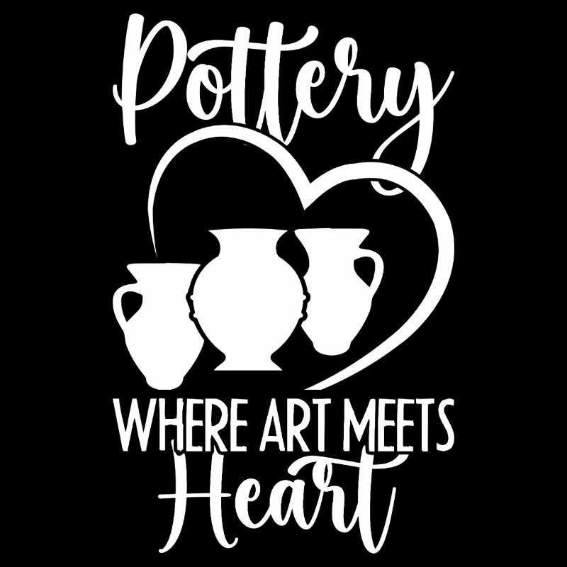 Pottery Artists Pottery Meets Heart Pottery