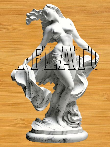 Marble Sculpture Dance Pose