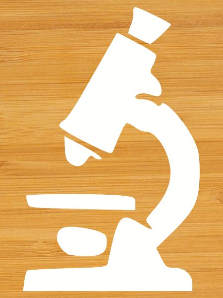 Microscope Science Symbol Gift