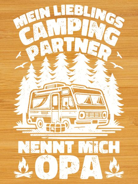 Lieblings Campingpartner Opa
