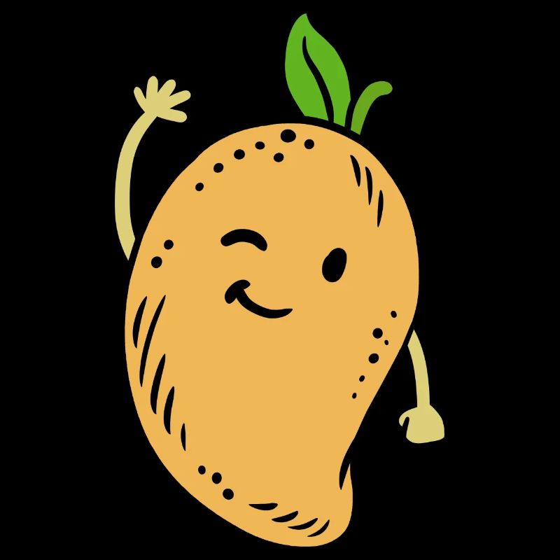 Mango Fruit Kawaii