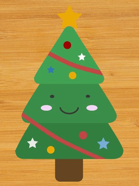 Sapin de Noël mignon