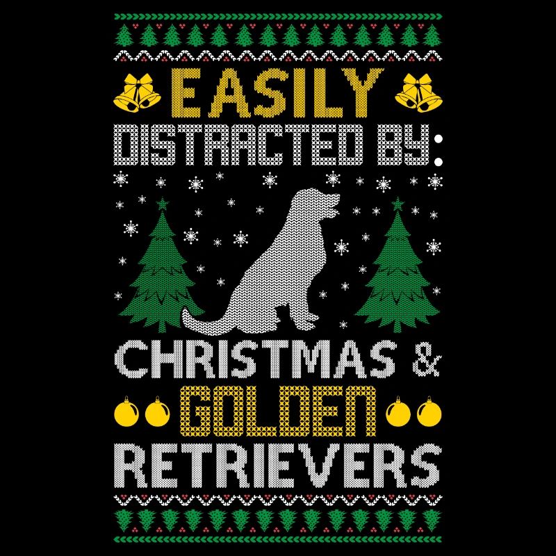 Facilement distrait Golden By Retriever Pull moche