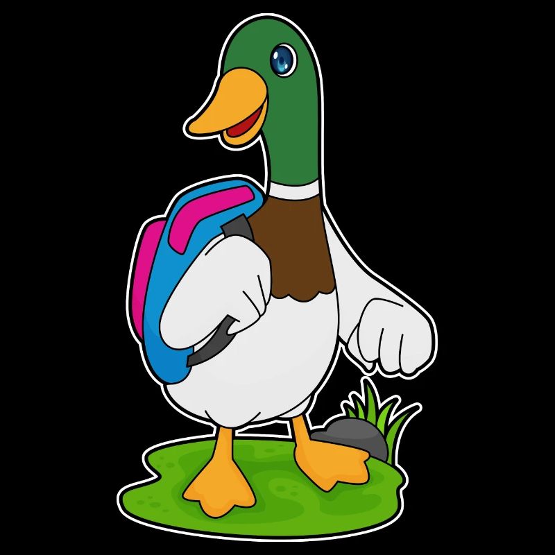 Randonnée à dos pour randonneurs canards