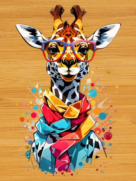 Coole Giraffe