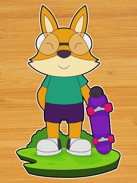 Fox Skater Skateboard