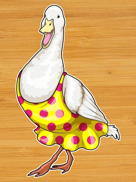 Duck Polka Dots Dress