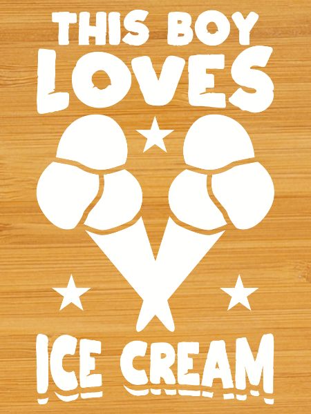 Petit amateur de glaces