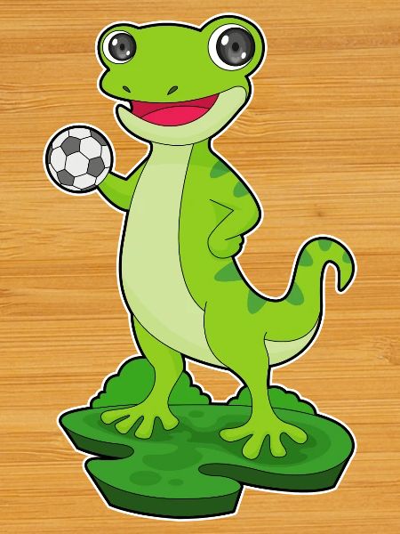 Gecko Handball Player Handball