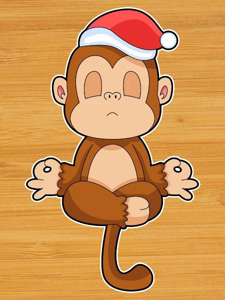 Monkey Christmas Meditation