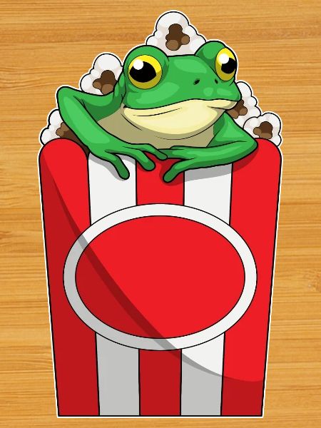 Frosch Popcorn