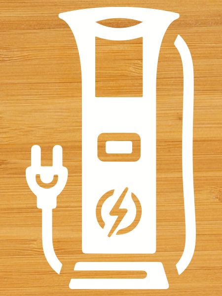 Charging station electromobility symbol electricity