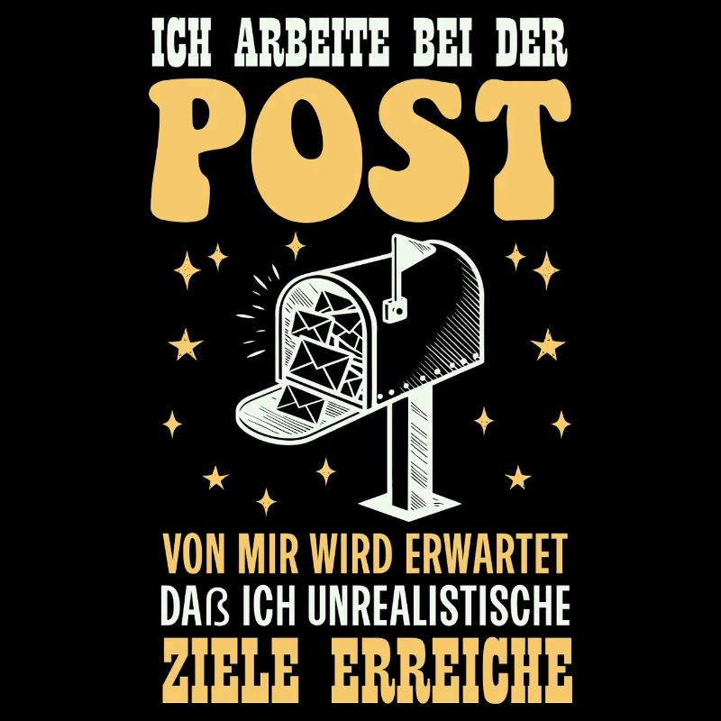Postboten ICH ARBEITE BEI DER POST VON MIR WIRD