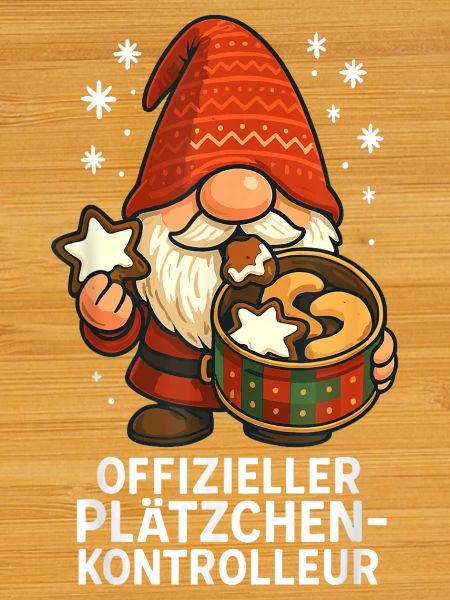 Offizieller Plätzchen-Kontrolleur