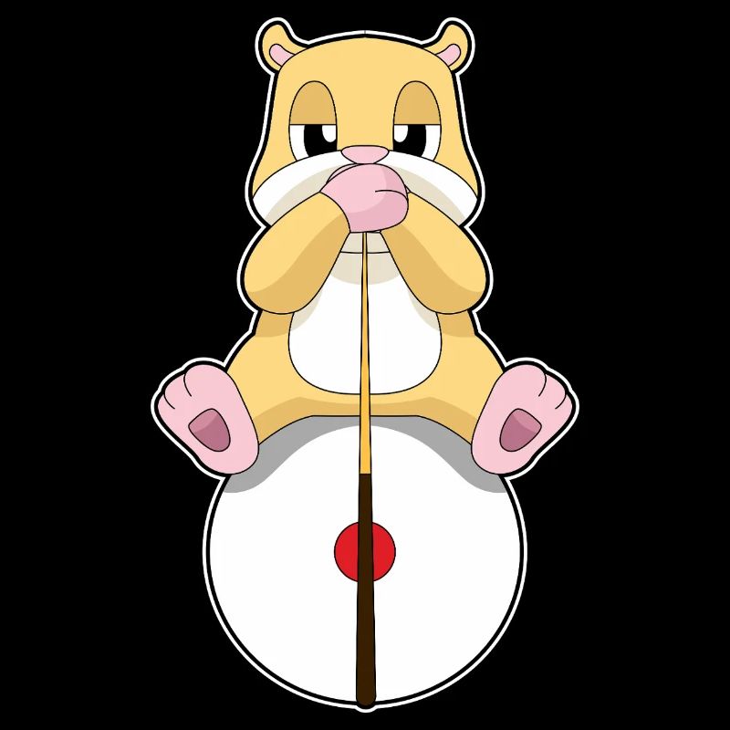 Hamster Billiard Queue Sport