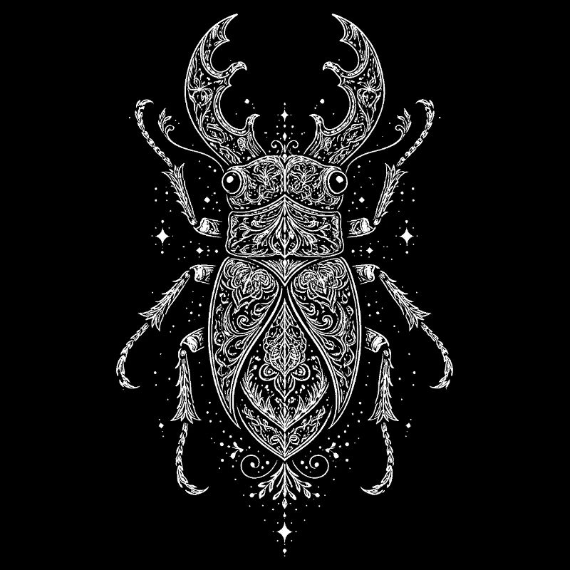 Ornamentkäfer Mandala