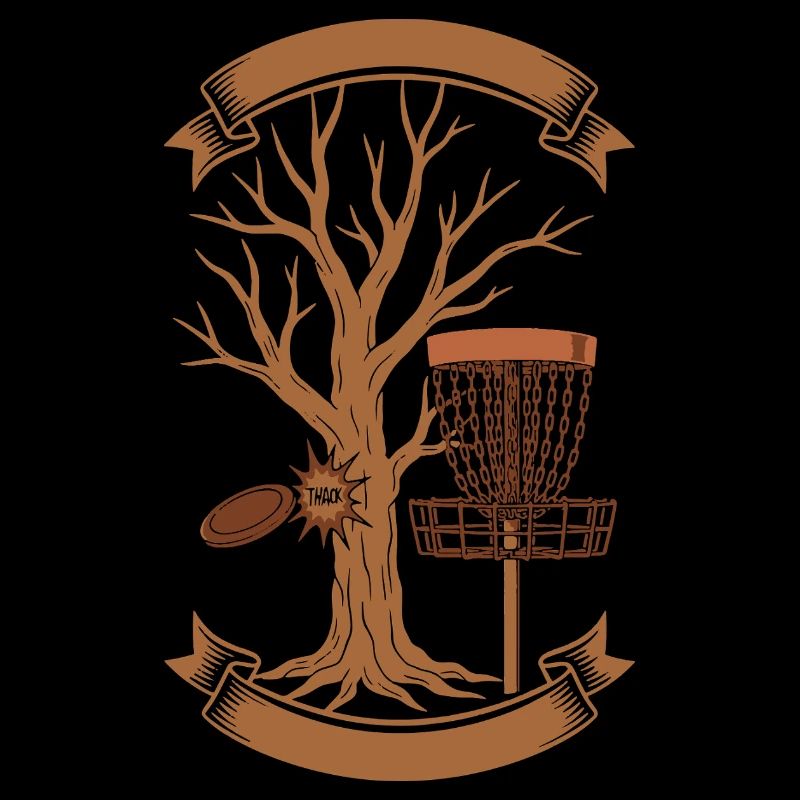 THACK Tree Hit Disc Golf Basket Flying Disc