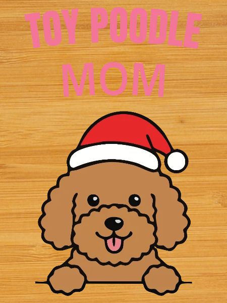 Maman Caniche Jouet Noël