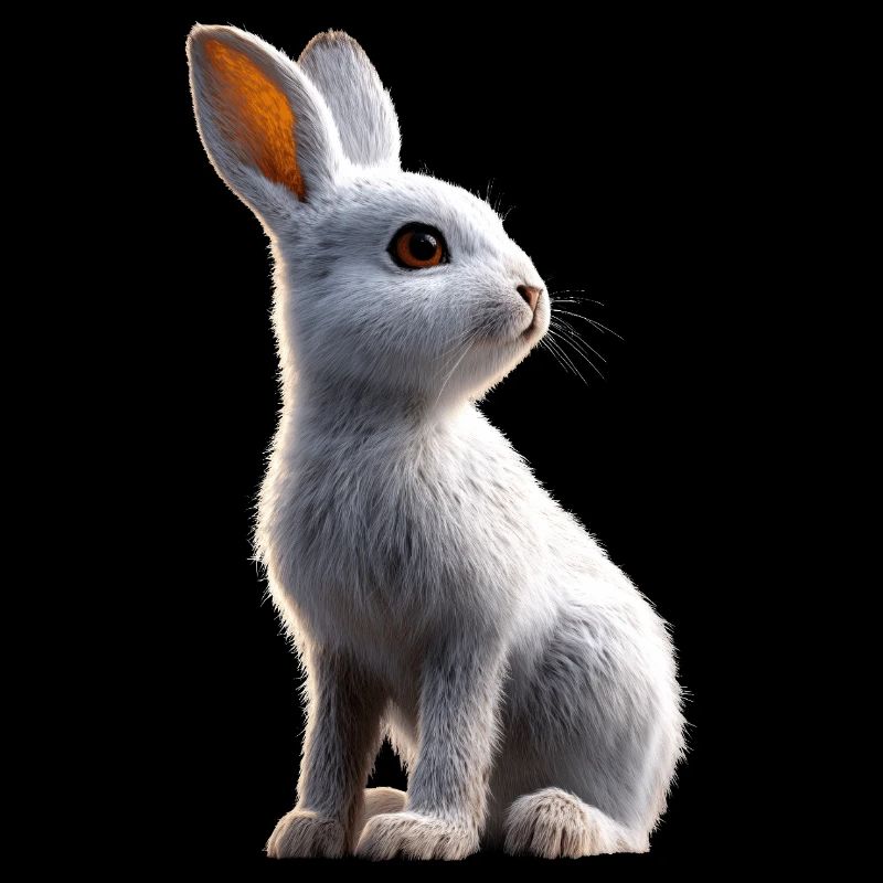 Mountain Rabbit Arctic Hare Albino Rabbit White Rabbit