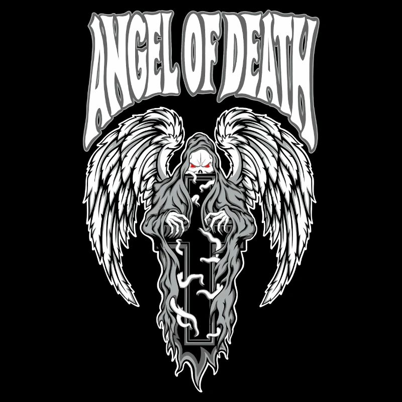 Todesengel Gotik-Emblem
