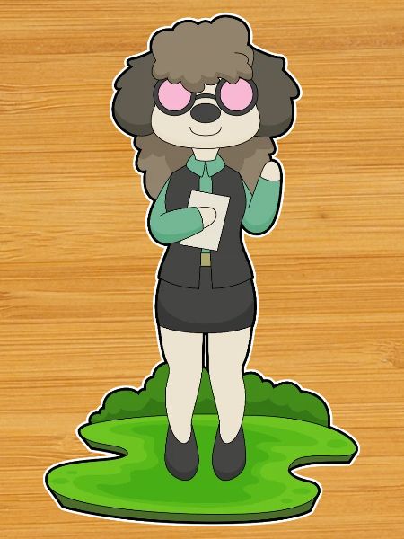 Dog Secretary Glasses Office