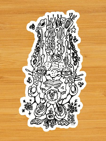 Shaman Head (outline)