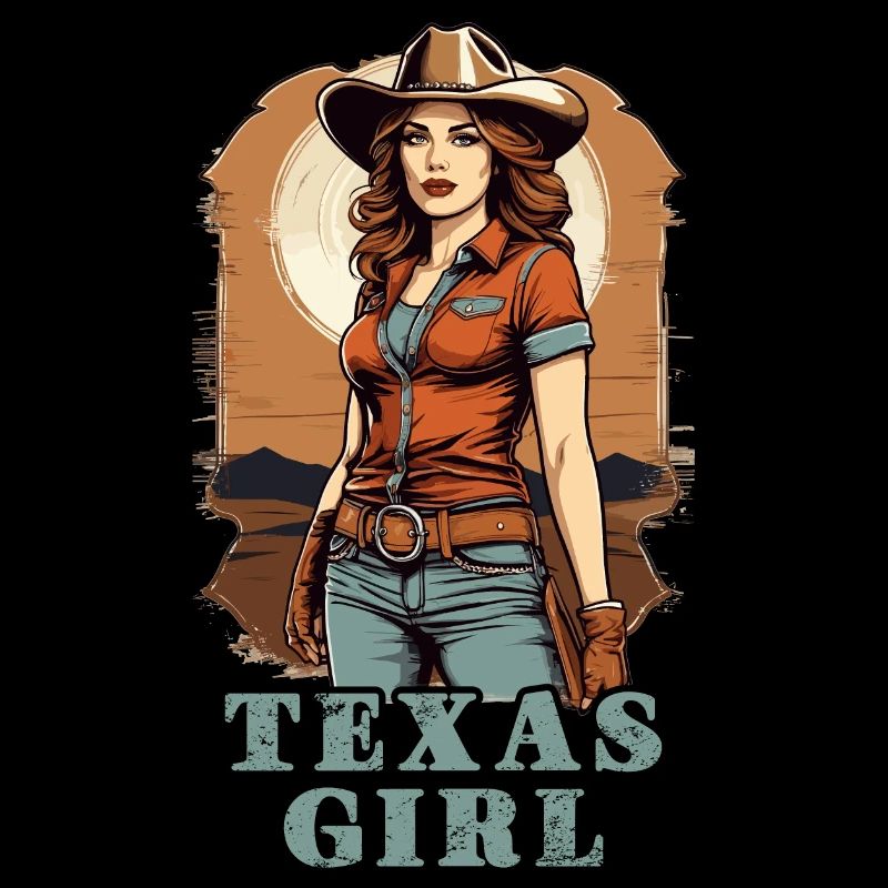 Fille du Texas