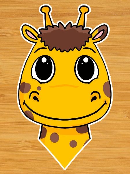 Tête de girafe