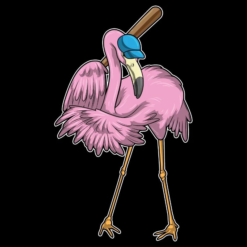 Flamingo Baseball Batte de baseball