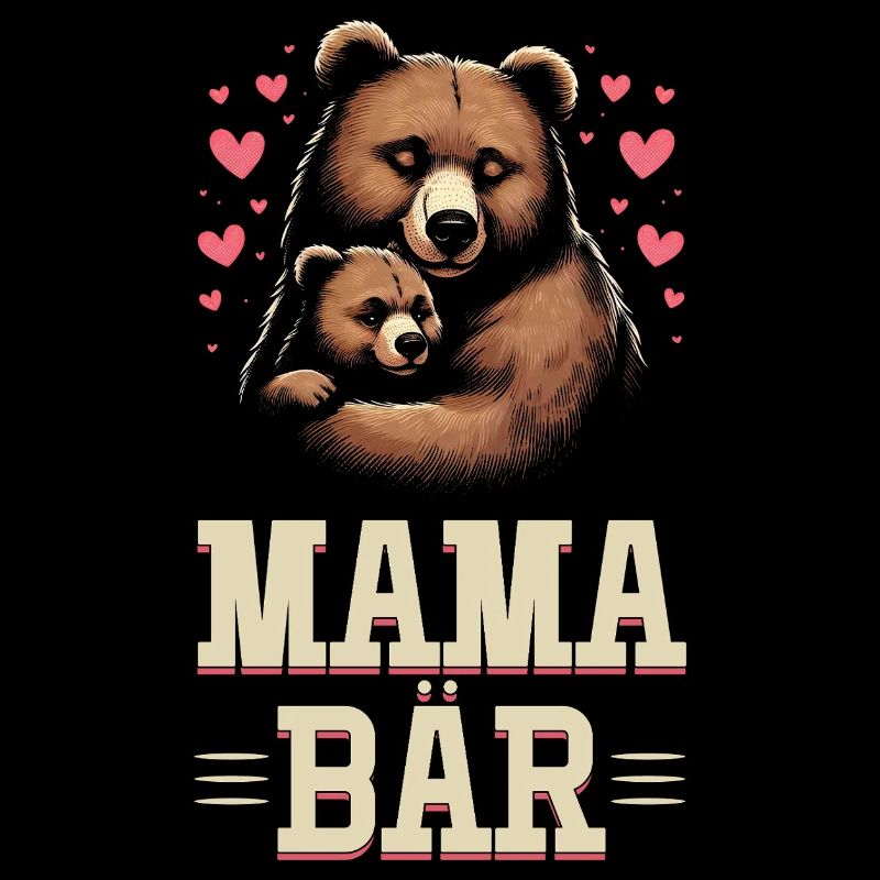 Mama Bär Muttertag Mutter Elternteil Mama Bear